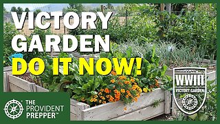 WWIII Victory Garden Challenge: Food Security From Your Own Backyard