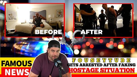 FouseyTube Arrested During Livestream: Public Breakdown Goes Viral