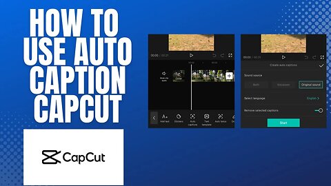 How to auto caption videos in capcut?