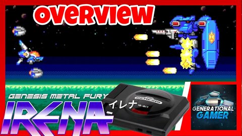 Irena Genesis Metal Fury For Sega Genesis (Mega Drive) - Overview with Gameplay