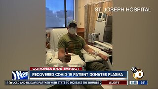 North County man donates antibody-rich plasma