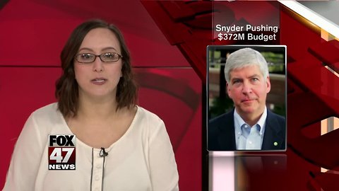 Snyder asks for $372M for CPS & Dealing with PFAS