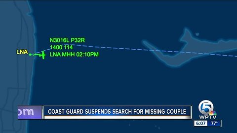 Coast Guard calls off search for missing couple