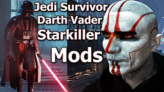Jedi Survivor Mods free Darth Vader, cool Starkiller Face Paint