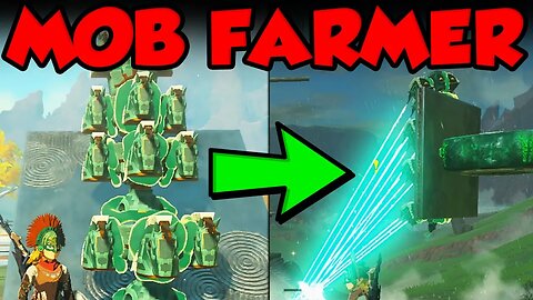 BUILDING MOB FARMING MACHINES IN TEARS OF THE KINGDOM!