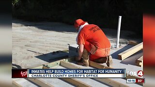 Charlotte County Jail inmates partner with Habitat for Humanity
