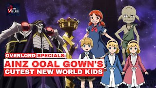 Cute and adorable kids from the new world | Nemu, Agu, Kuuderika and Ureirika, Rii-tan | OVERLORD