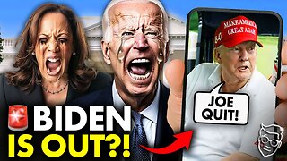 🚨 LEAKED VIDEO: Trump Announces Joe Biden is RESIGNING! 'I'll Beat Kamala, She's So F*CKING BAD!'