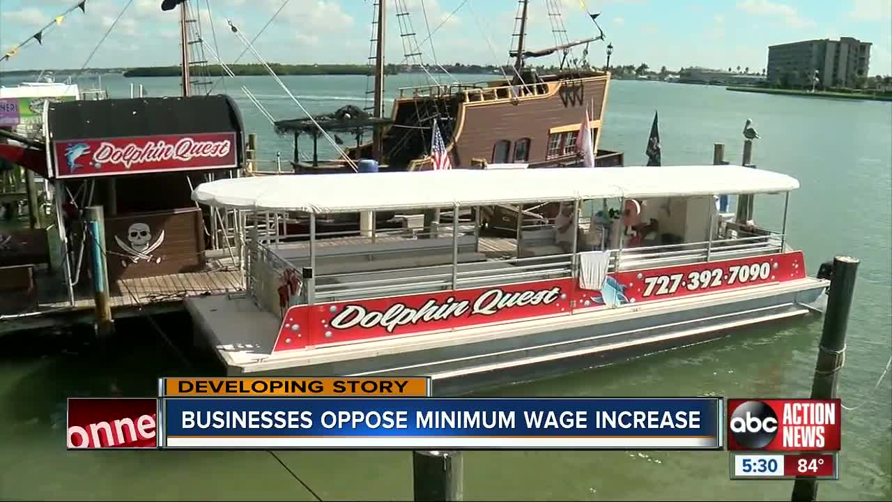 Minimum wage fight involving Pinellas beach business owners