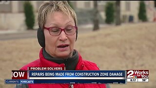 Problem Solver: Repairs Being Made From Construction Zone Damage