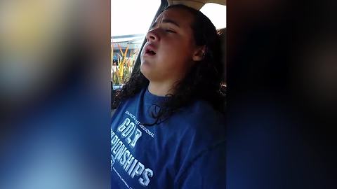 Young Girl Needs Gas For Her Spaceship After Her Wisdom Teeth Surgery