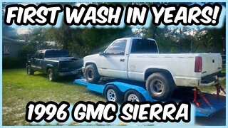 Barn Find OBS Chevy gets First Wash in years!