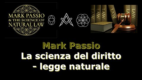 La scienza del diritto- legge naturale