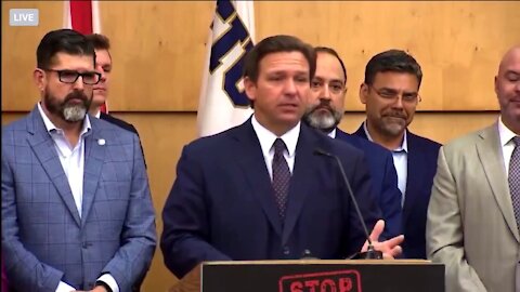 Gov DeSantis: It's Wrong When You Deplatform Trump But Allow Iran's Khomeini