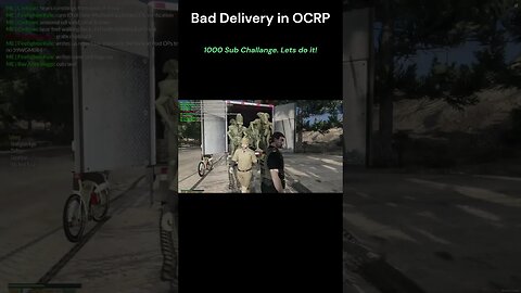 Buggs and CivRyan Have a BAD Day Delivery #ocrp #dojrp #shorts #fyp