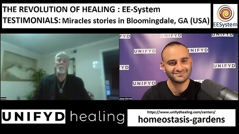 UNIFYD HEALING EESystem-TESTIMONIAL: Miracles stories in Bloomingdale, GA (USA)