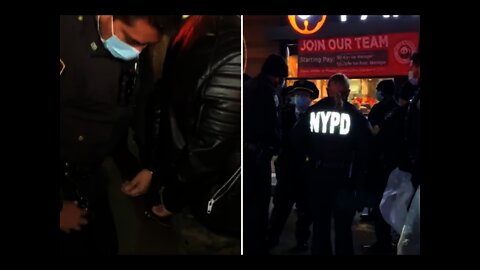 Protestors in NYC are arrested for entering Burger King without proof of vaccination