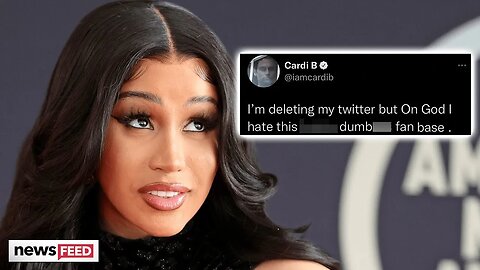 Cardi B Says She Was Having a Bad Day When She Tweeted @cardib