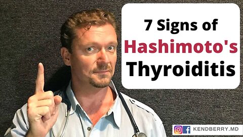 HASHIMOTO'S THYROIDITIS (7 Secret Signs You Should Know) 2021