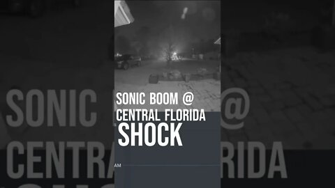 Strange Sonic Booms heard at Central Florida #shorts #sonicboom #centralflorida