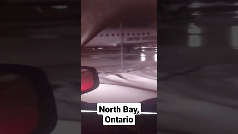 UN Planes In North Bay Ontario, Canada