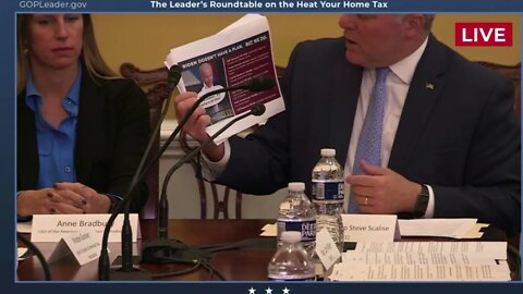 House Republican Whip Steve Scalise speaks at 'Heat Your Home Tax' roundtable