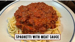 Easy Spaghetti with Meat Sauce Recipe