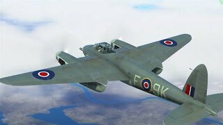 Mosquito Vs FW190A (IL-2 Sturmovik Battle of Normandy)