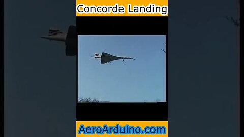 Imagine A Concorde Landing Over Your House #Flying #Aviation #AeroArduino