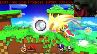 King Dedede VS Inkling On Hardest Difficulty In A Super Smash Bros Ultimate Match With Commentary