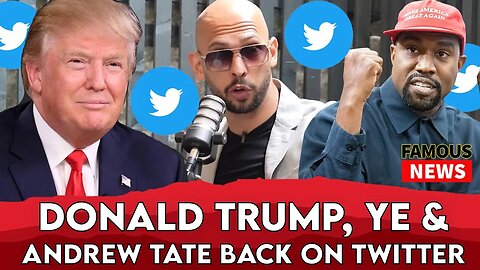 Donald Trump, Andrew Tate, Ye all return to Twitter but Alex Jones | Famous News