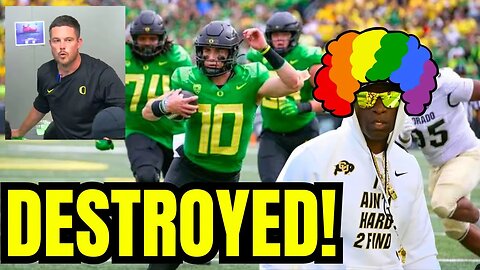 Oregon Ducks DEMOLISHES Colorado Football! Dan Lanning Speech CLOWNS Deion Sanders & Buffaloes!