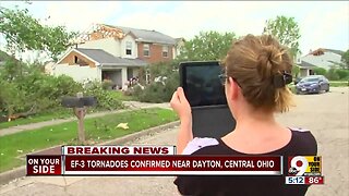 NWS surveying storm damage near Dayton