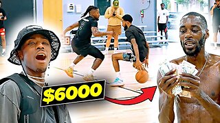 Frank Nitty 1v1 Tournament For $6000 Got SPICY... (Pros vs D1 Hoopers vs Streetballer)