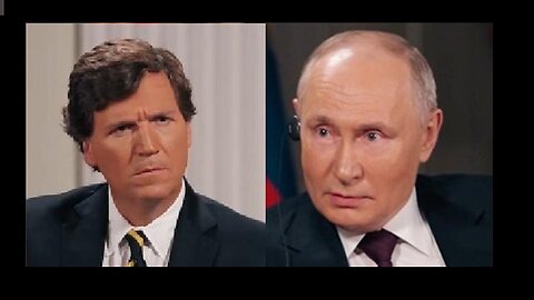 Psyops Tucker Carlson and WEF 'Young Global Leader' Vladimir Putin Full Interview! [09.02.2024]