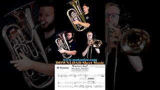 The Low Bach Boyz 💪💯 #bach #wachetauf #tuba #trombone #euphonium #lowbrass
