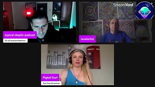 False Matrix, Time Shift Effect, Multiverse, UFO's - Pigtail Gurl, Jim Girouard & TSP