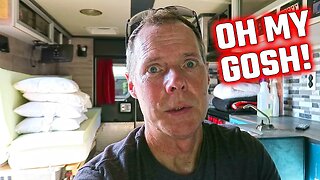 See What I Found Cleaning Out Our Ambulance | Getting Ready To Travel