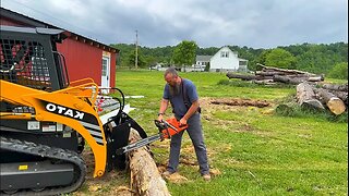 Epic Sawmill Video, Milling Logs & Saving Goats