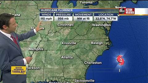 Tracking Hurricane Florence | 5AM Update