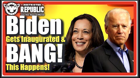 Biden Gets Inaugurated & BANG! This Happens & Ot Sets Off an Entire Sequence Of Chaotic Events…