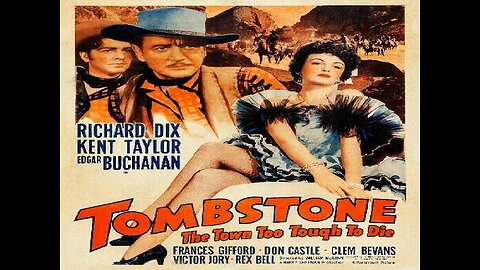 TOMBSTONE: THE TOWN TOO TOUGH TO DIE 1942 Wyatt Earp cleans up Tombstone FULL MOVIE in HD