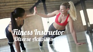 Fitness Instructor Diverse Activities