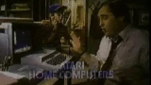 Vintage commercial - Atari Home Computers (early 1980s)