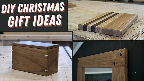 3 Woodworking Christmas Gift Ideas! (DIY)