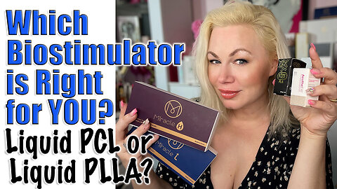 Which Biostimulator is Right for your? Liquid PLLA or Liquid PCL? Code Jessica10 saves you Money!