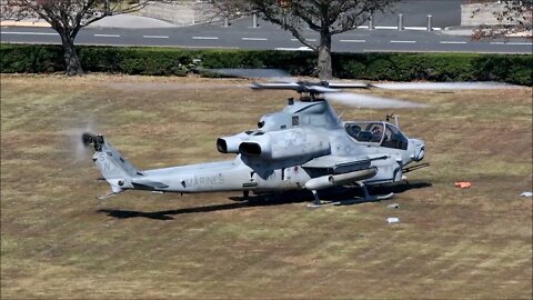 Marine Cobras Conduct Hot Refueling - Exercise Active Shield 2021