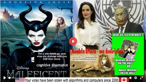 Angelina Jolie Visits Ukraine In Our Scripted Reality (Mandela Effect - see description)