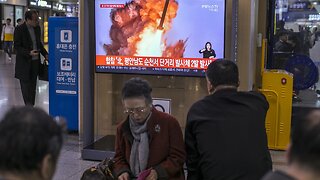 North Korea Fires 2 Projectiles Into Sea Amid Stalemate With U.S.