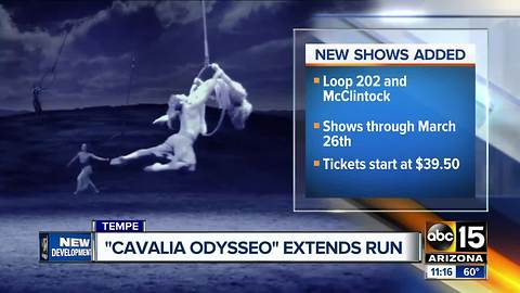 'Cavalia Odysseo' extends run in the Valley